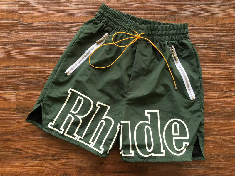 Bermuda Rhude “RH Logo Shorts Green”