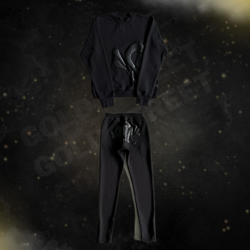 Conjunto Syna World "Round Neck Suit Black"