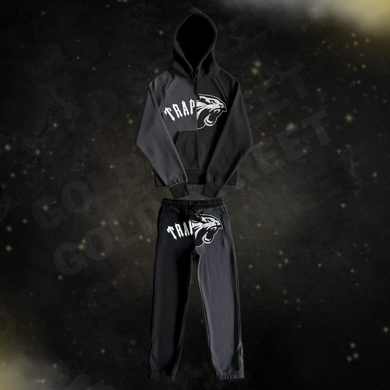 Conjunto Trapstar "Shooters Arch Tracksuit Black"