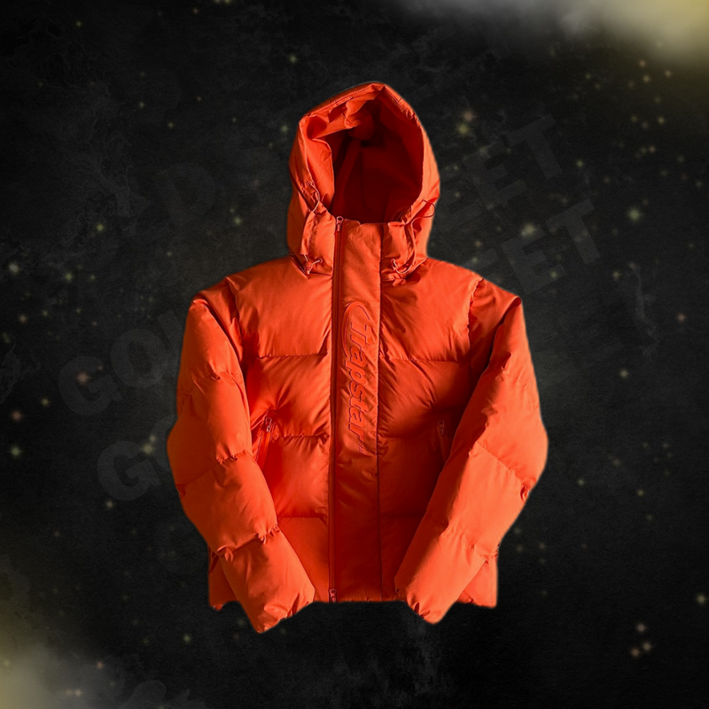 Jaqueta Trapstar "Hyperdrive Technical Puffer Jacket Orange"