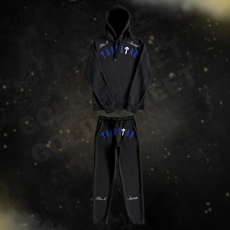 Conjunto Trapstar "it's a Secret Tracksuit Black"