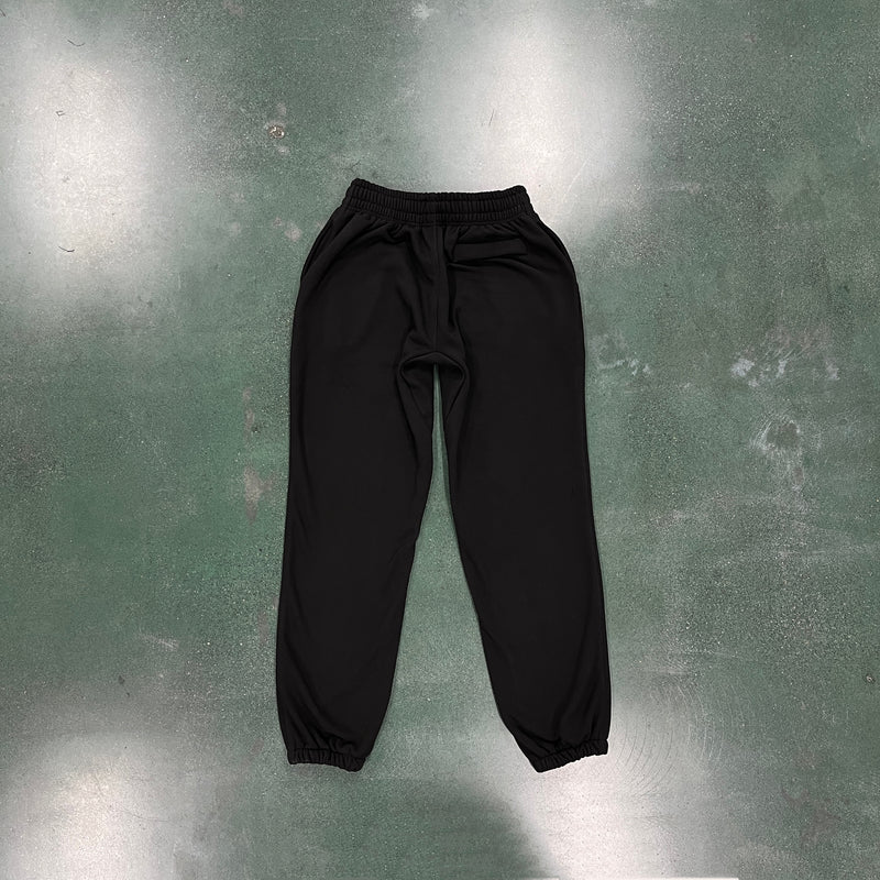 Calça Moletom Corteiz “Black Alcatraz Logo”