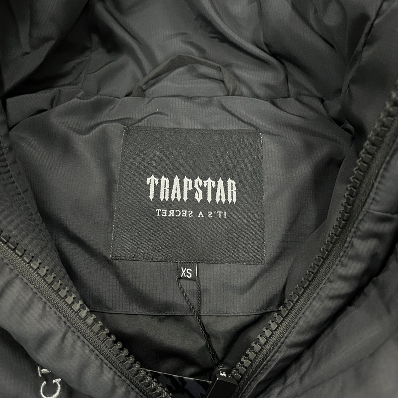 Jaqueta Trapstar “Decoded 2022 Hooded Puffer Black Gradient”