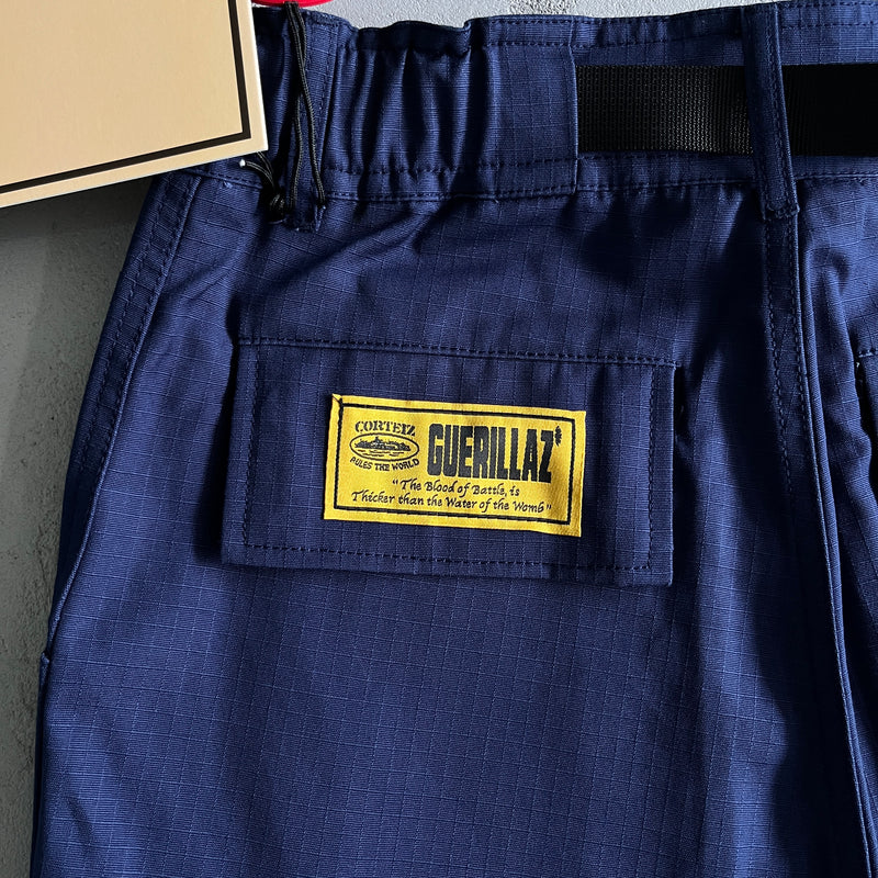 Bermuda Corteiz Cargo Navy Shorts