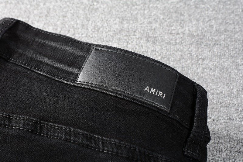 Calça Jeans Amiri Ultra Suede MX1 'Aged Black'