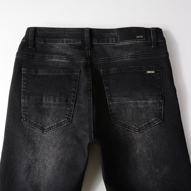 Calça Jeans Amiri Ultra Suede MX1 'Aged Black'