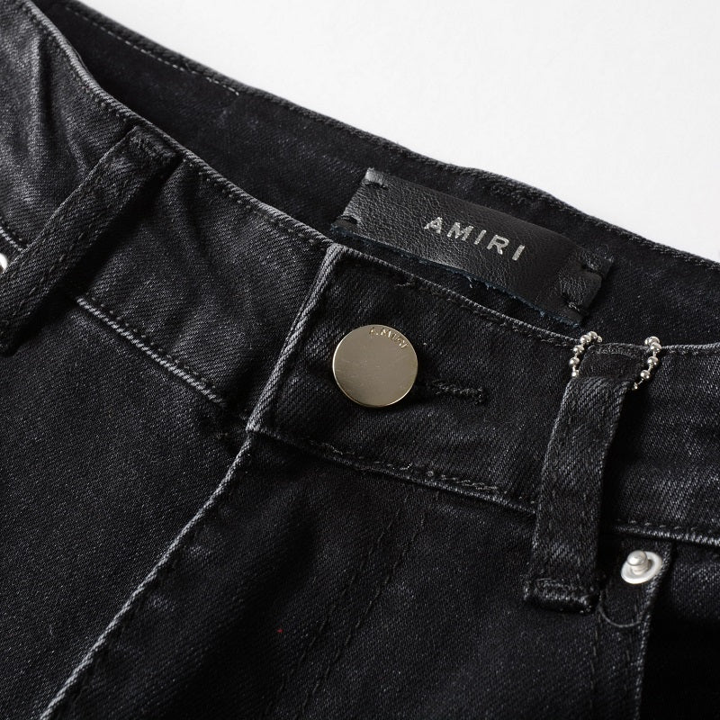 Calça Jeans Amiri Ultra Suede MX1 'Aged Black'