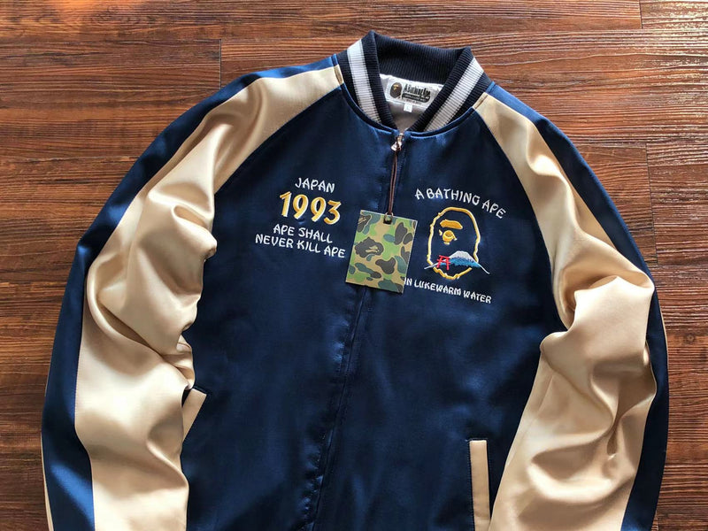 Jaqueta BAPE Japan Souvenir Jacket Blue