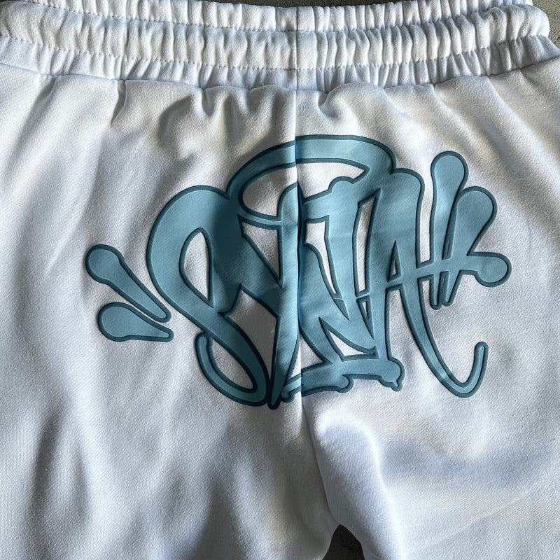 Conjunto Syna World "SY Tracksuit White/Blue"