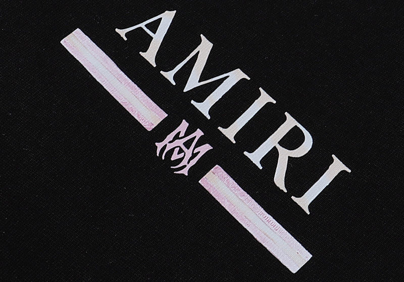 Camiseta Amiri Bar Black Logo