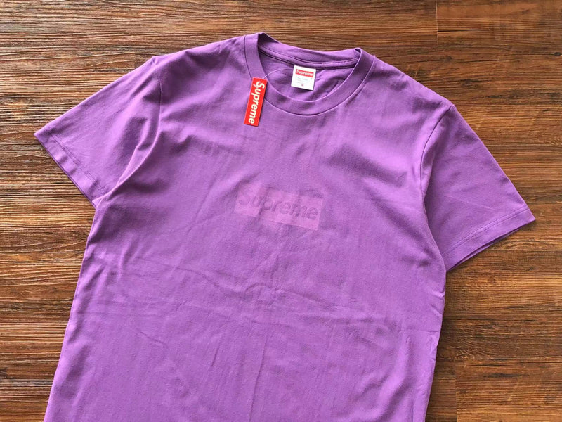 Camiseta Supreme "Tonal Box Logo Purple"
