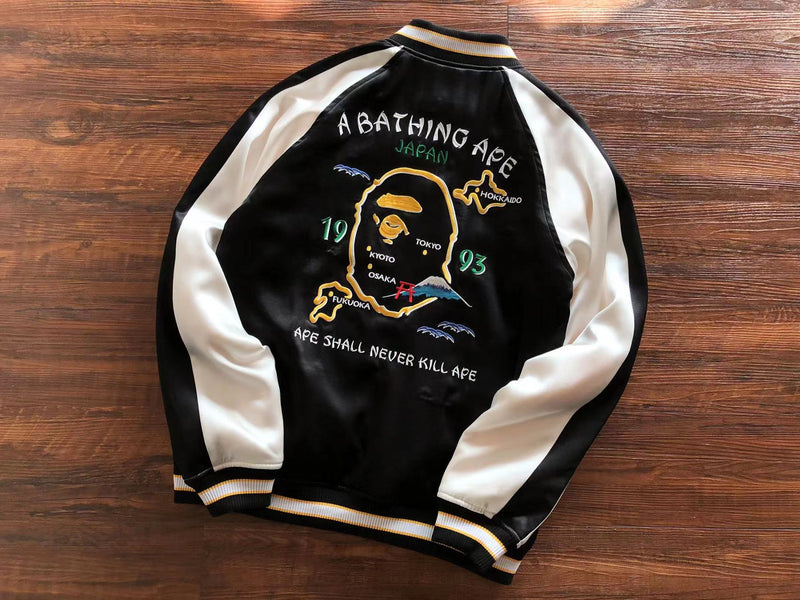 Jaqueta BAPE Japan Souvenir Jacket Black