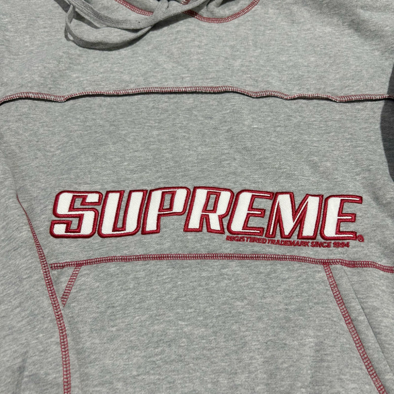 Conjunto Supreme Coverstitch Hooded Grey