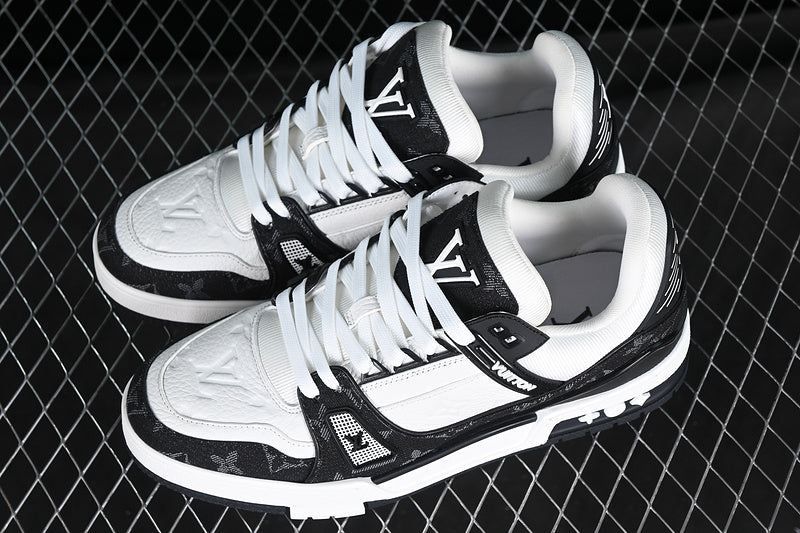 Louis Vuitton LV Trainer Black and White