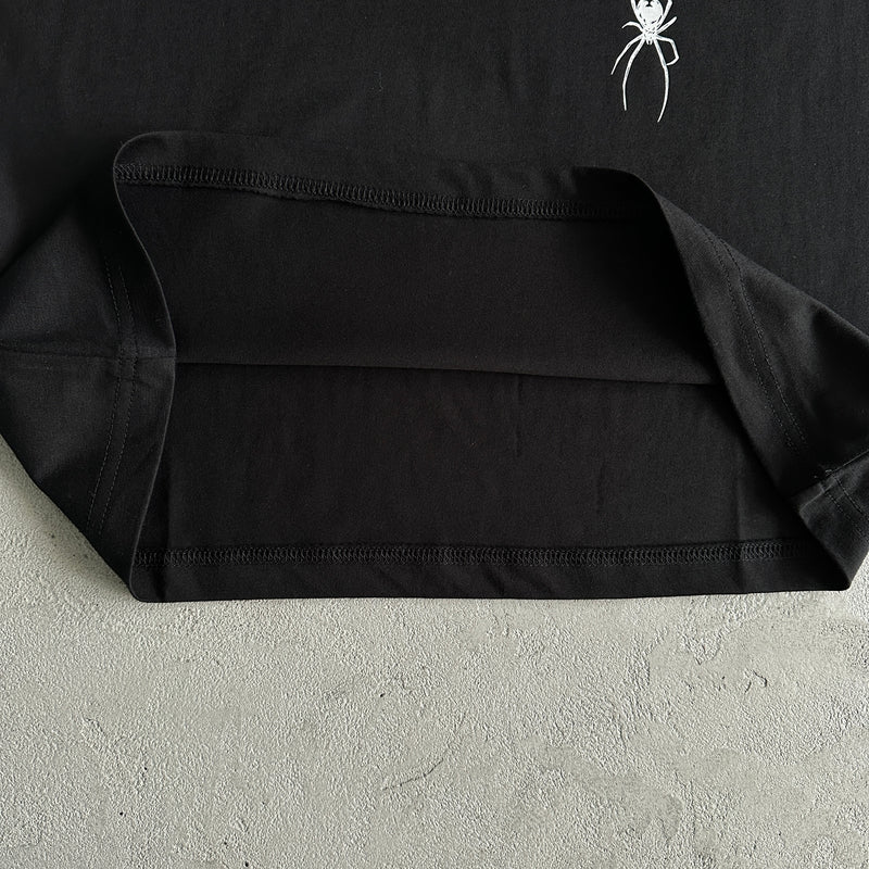 Camiseta Corteiz "Spider Web Black"