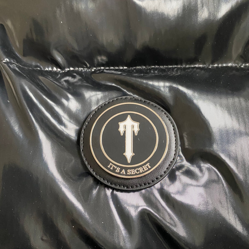Jaqueta Trapstar "Shiny Black Irongate Jacket Detachable Hood"