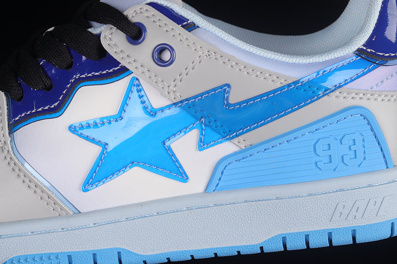 A Bathing Ape Bape SK8 Sta Low Blue