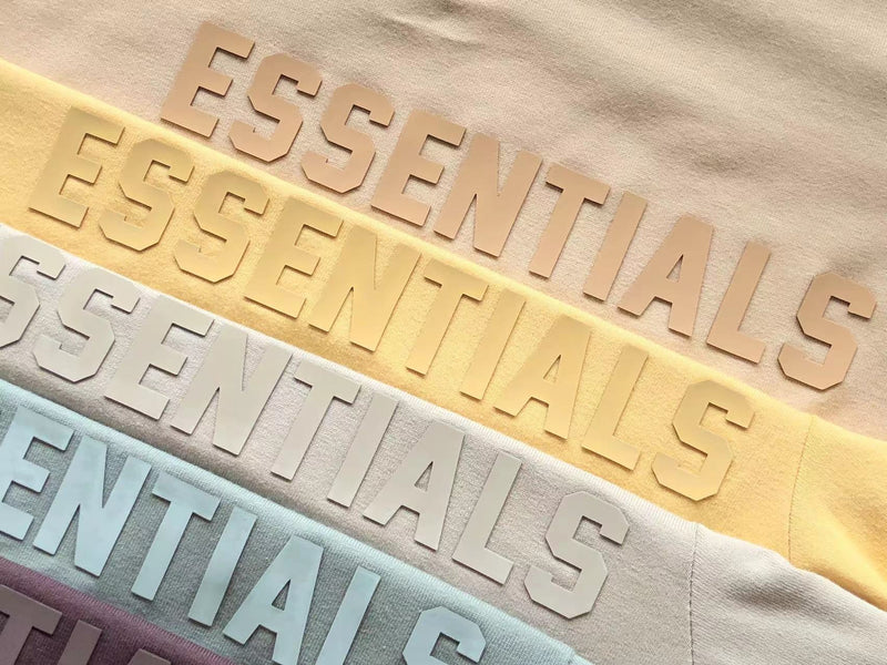 Fear of God Essentials "Flocking Letters Oversized Off"