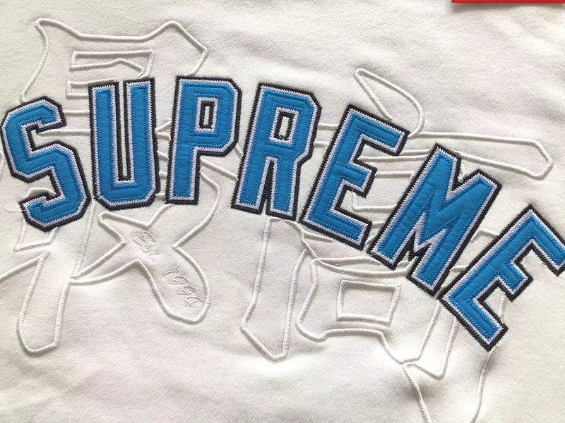 Moletom Supreme Kanji Logo White