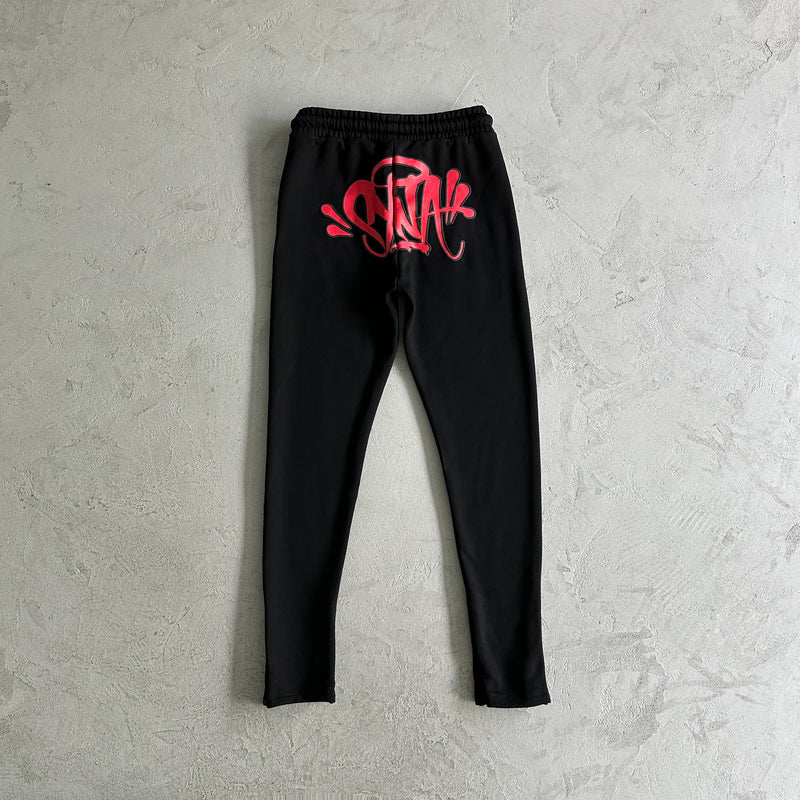 Conjunto Syna World SY Tracksuit Black/Red