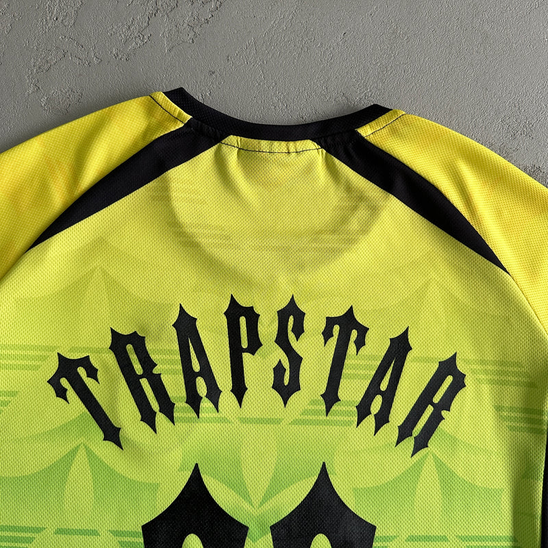 Camiseta Trapstar "Irongate Carnival Edition Football Jersey Yellow"