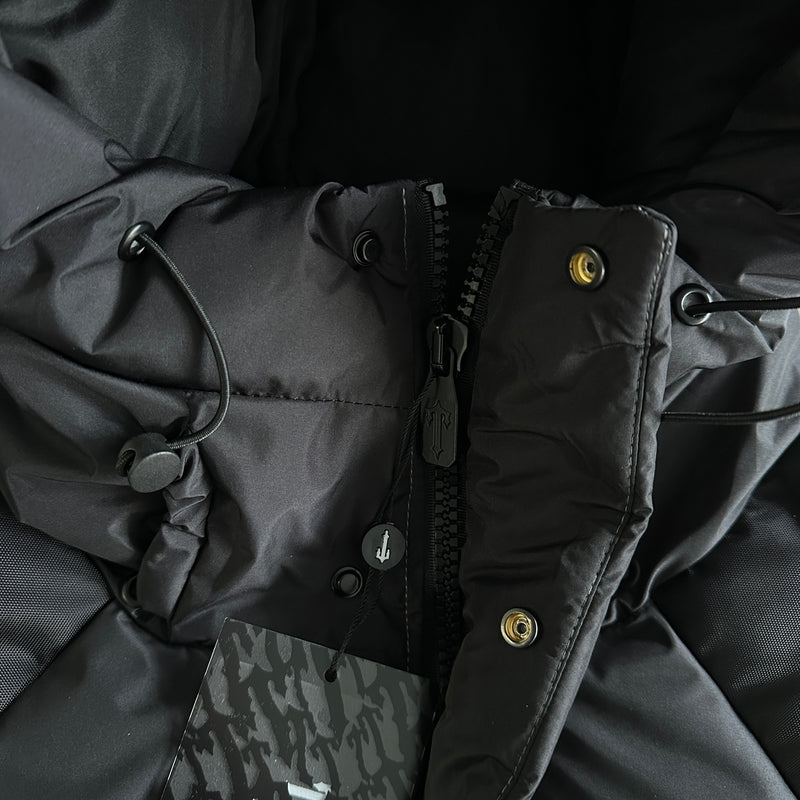 Jaqueta Trapstar "Decoded Arch Puffer-Black Gradient"