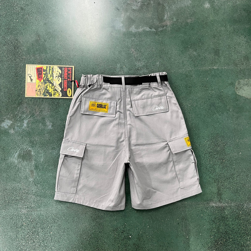 Bermuda Corteiz "Gray Cargo Shorts"
