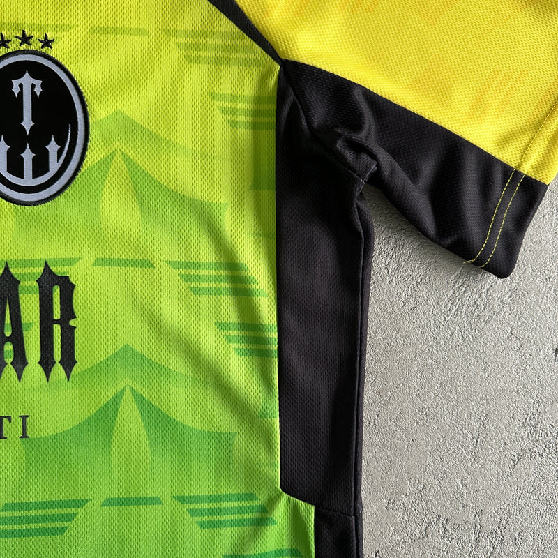 Camiseta Trapstar "Irongate Carnival Edition Football Jersey Yellow"