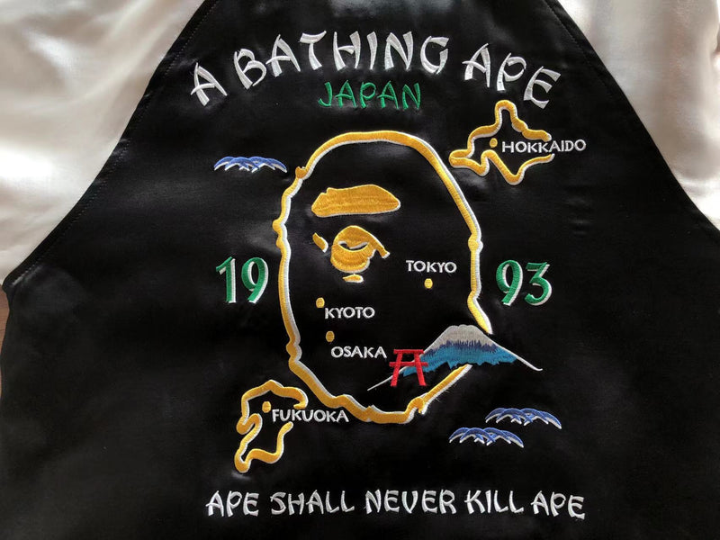 Jaqueta BAPE Japan Souvenir Jacket Black