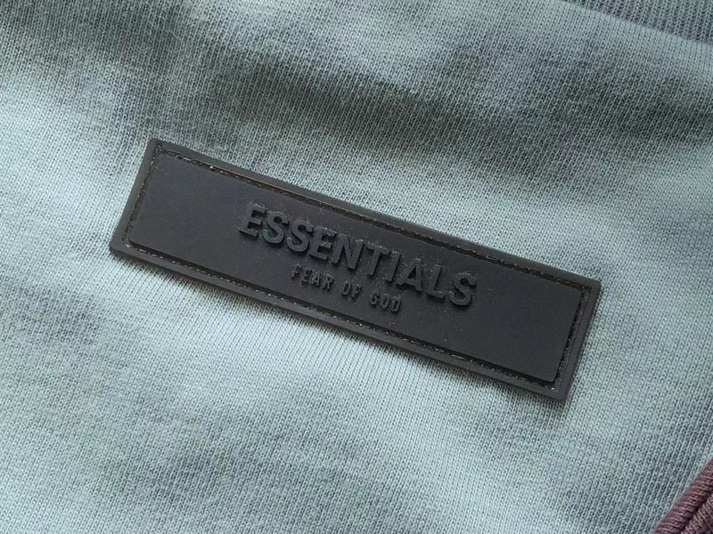 Fear of God Essentials "Flocking Letters Oversized Blue”