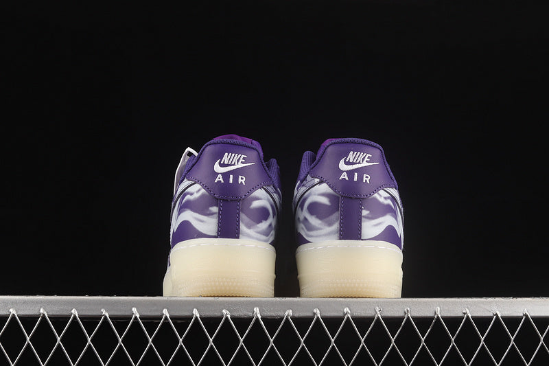 Nike Air Force 1 QS Purple Skeleton