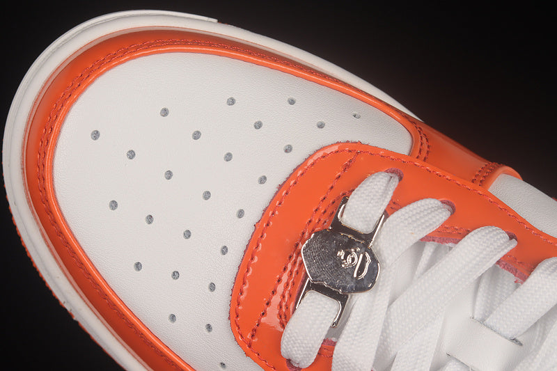 A Bathing Ape Bape Sta Low Orange