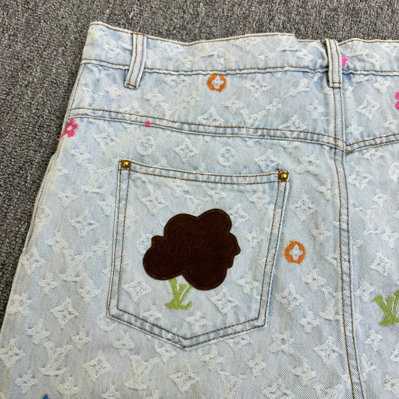 Calça Jeans Louis Vuitton Monogram Ready To Wear