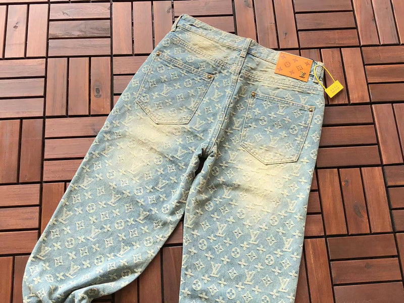 Calça Jeans Louis Vuitton Monogram Pants