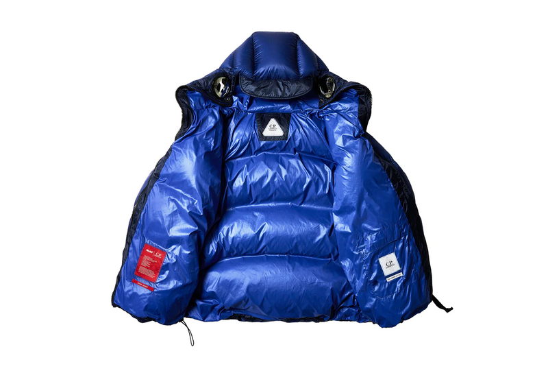 Jaqueta Palace C. P. Company Puffer Bright Cobalt