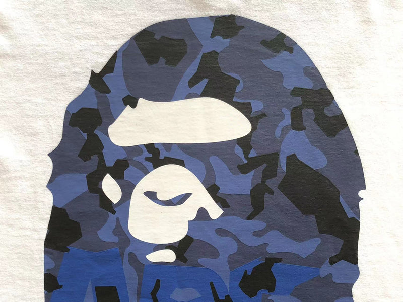 Camiseta BAPE "Logo Monogram by Bathing Ape Tee White"