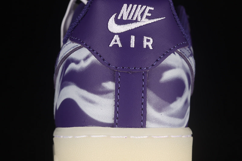 Nike Air Force 1 QS Purple Skeleton