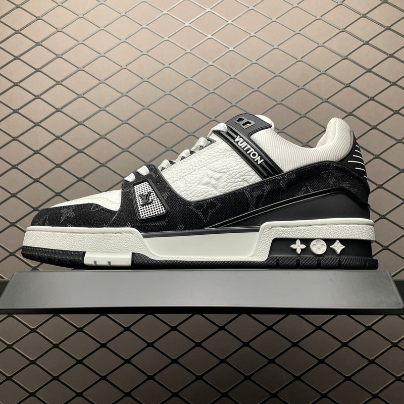 Louis Vuitton LV Trainer Black and White