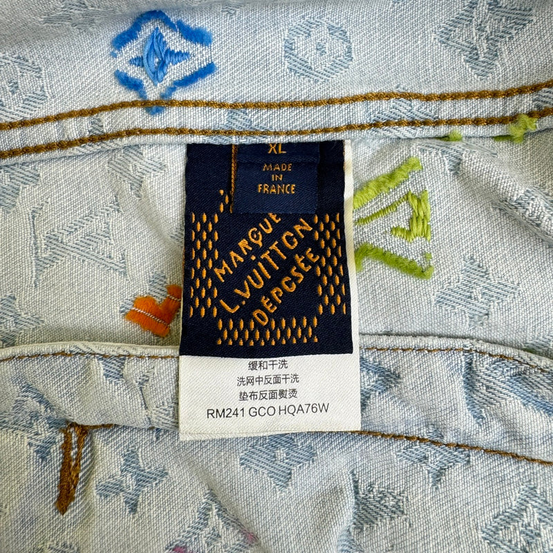 Jaqueta Jeans Louis Vuitton Monogram Ready To Wear