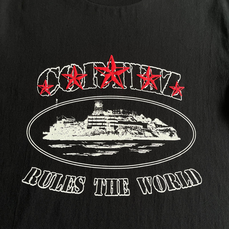 Camiseta Corteiz 5 Star T-shirt Black