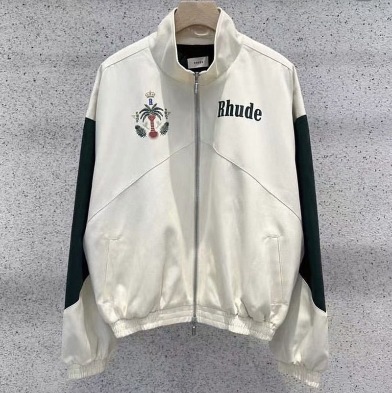 Jaqueta Rhude Palm Logo Off White