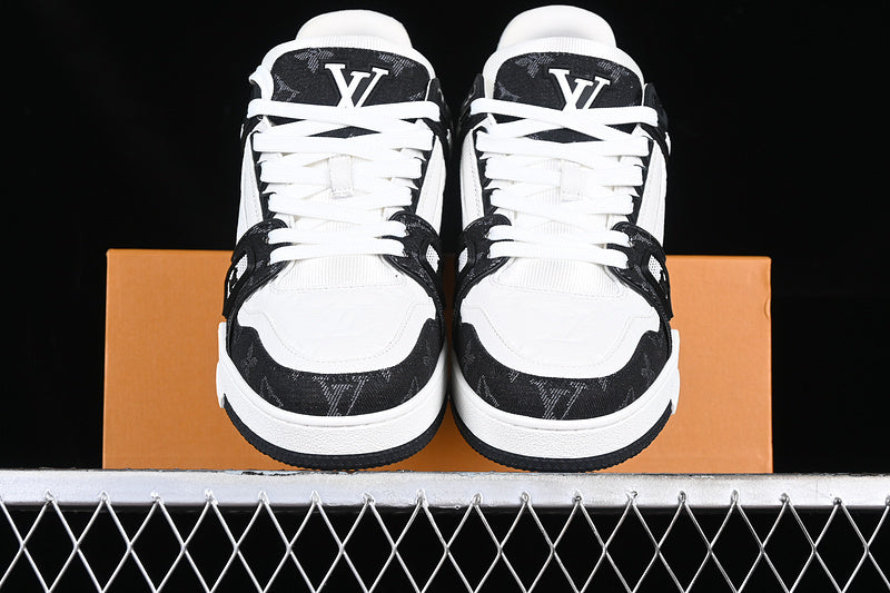 Louis Vuitton LV Trainer Black and White