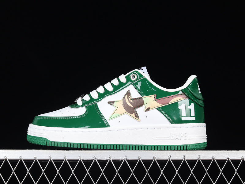 A Bathing Ape Bape Sta Low Camouflage/White