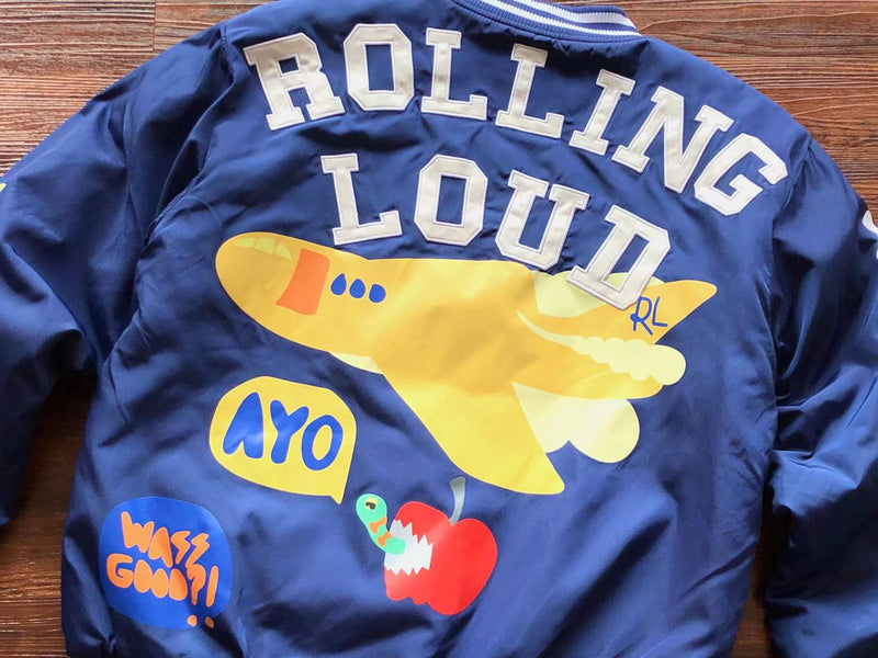 Jaqueta Travis Scott "Rolling Loud New York MERCH Jacket"