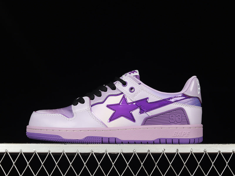 A Bathing Ape Bape SK8 Sta Low Purple