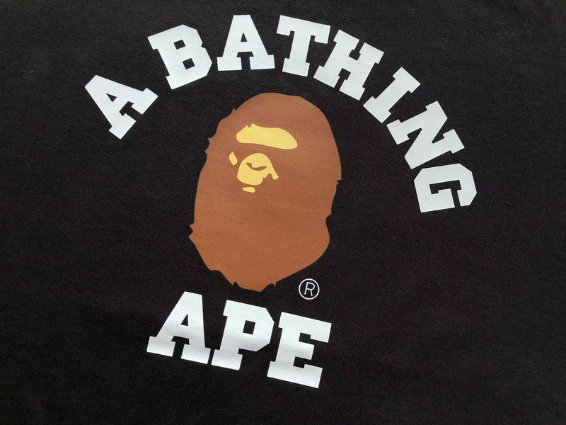 Camiseta BAPE "Woodland College Tee Black"