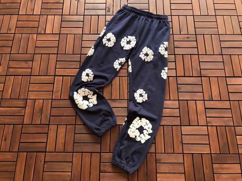 Calça Denim Tears The Cotton Wreath Navy Blue