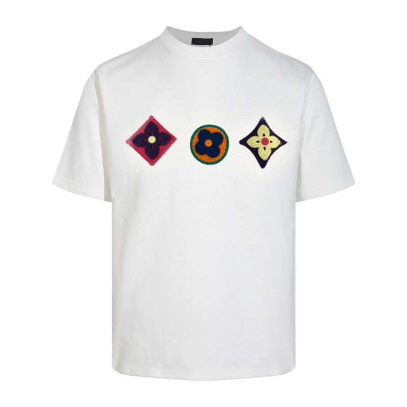 Camiseta Louis Vuitton Three Flower T-Shirt