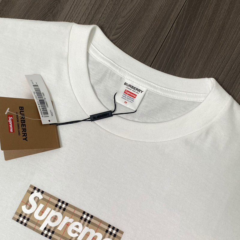 Camiseta Supreme x Burberry 