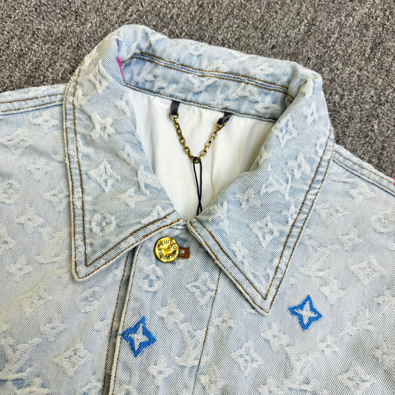 Jaqueta Jeans Louis Vuitton Monogram Ready To Wear